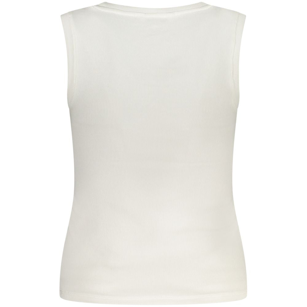 Tommy Hilfiger Canotta da Donna in Cotone Bianco