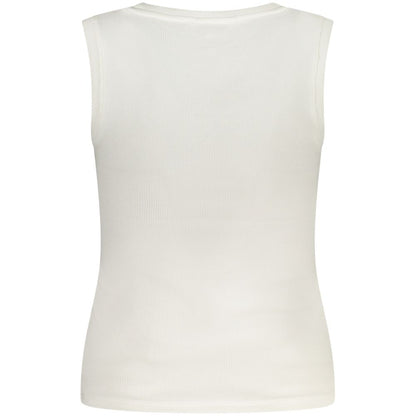 Tommy Hilfiger Canotta da Donna in Cotone Bianco