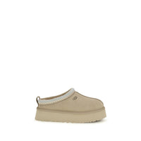 Mules UGG en Cuir de Veau Beige Bos Taurus