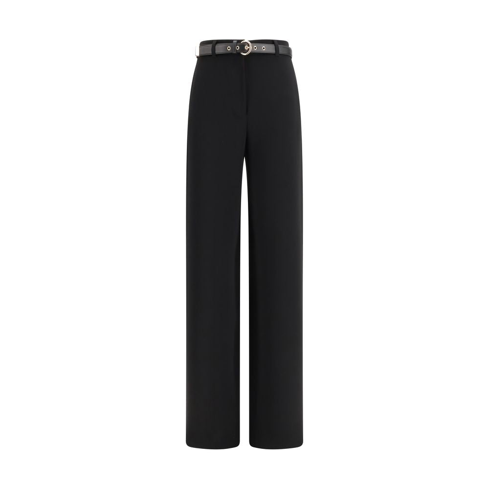 Pantaloni Max Mara neri in triacetato