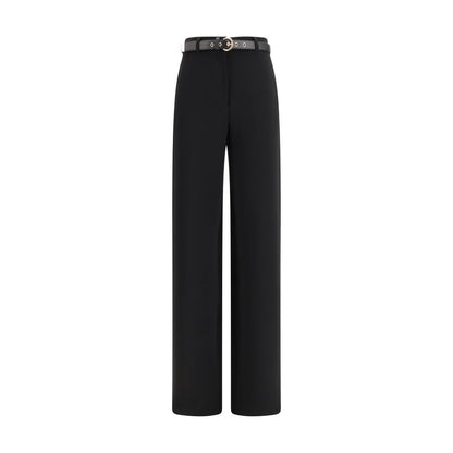 Pantaloni Max Mara neri in triacetato