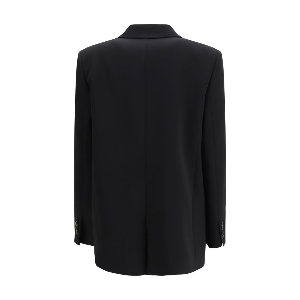 Blazer en triacétate noir Max Mara