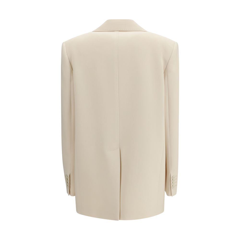 Blazer Max Mara en triacétate beige
