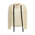 Chemisier en soie beige Max Mara
