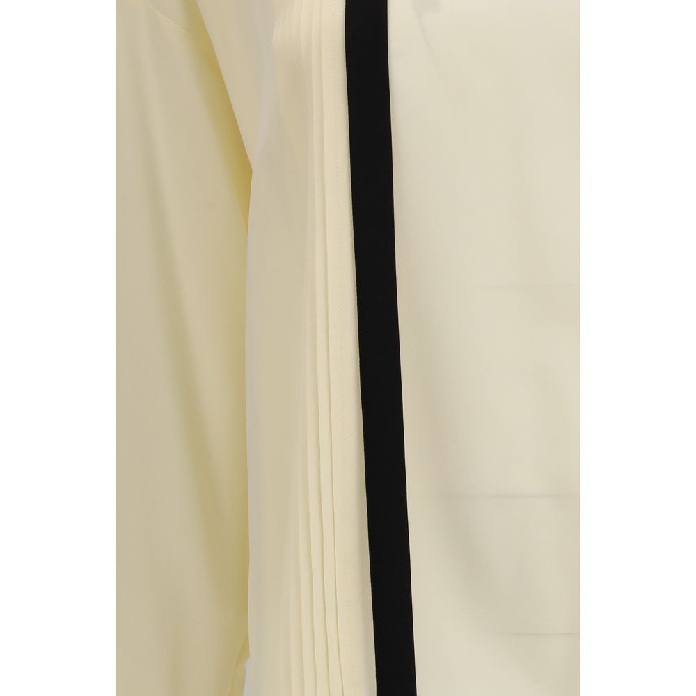 Chemisier en soie beige Max Mara