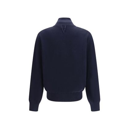 Felpa Valstar in cotone blu
