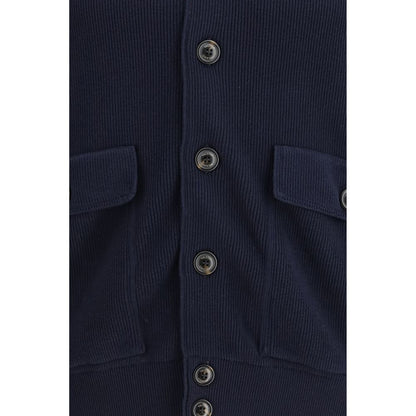 Felpa Valstar in cotone blu