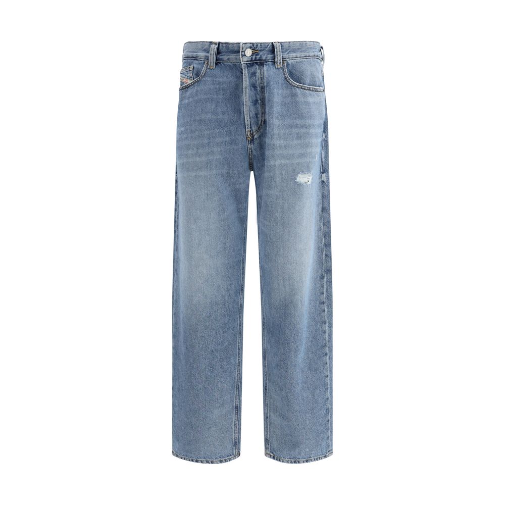 Jean Diesel bleu en coton à coupe décontractée