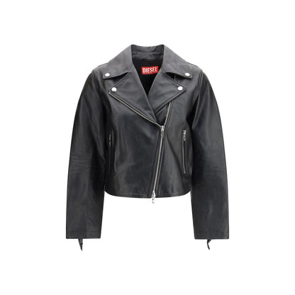 Giacca Diesel in pelle nera