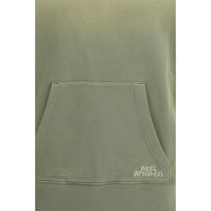Felpa Axel Arigato in cotone verde