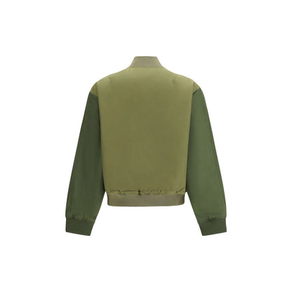 Bomber in poliestere verde Axel Arigato