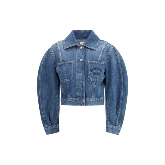 Giacca in denim di cotone blu Givenchy