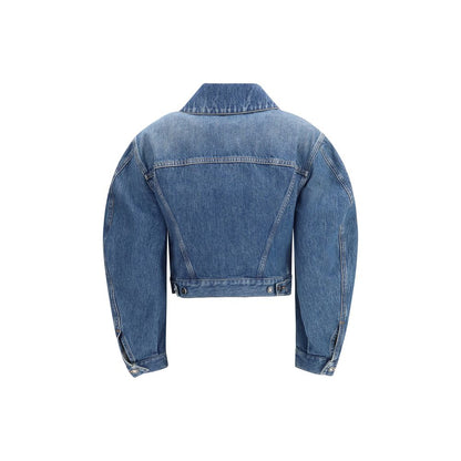 Giacca in denim di cotone blu Givenchy