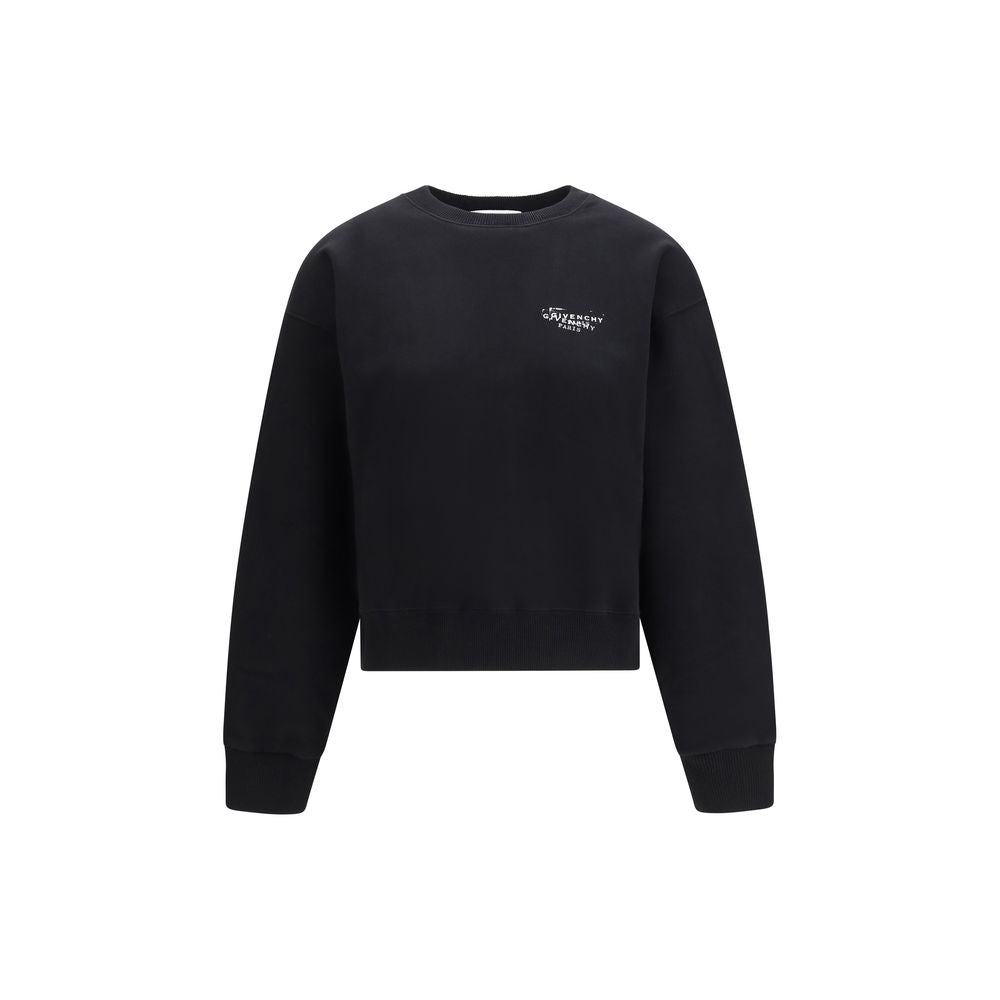 Felpa nera in cotone Givenchy
