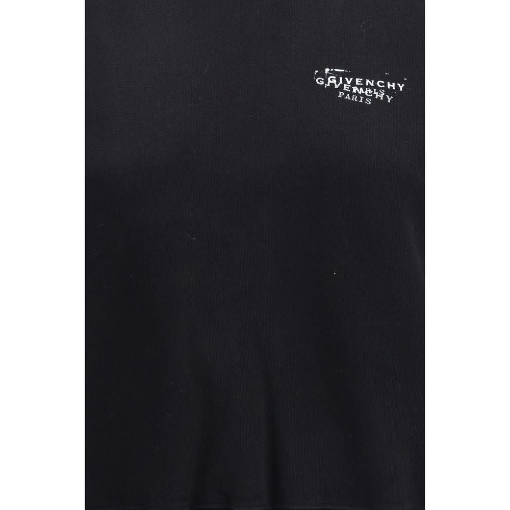 Felpa nera in cotone Givenchy