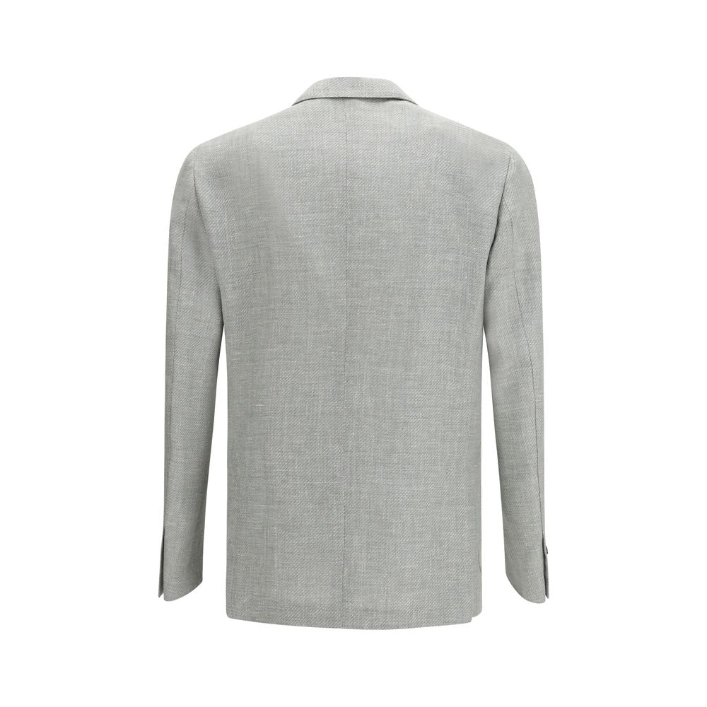 Blazer Lardini in lana bicolore