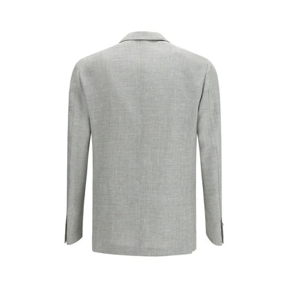 Blazer Lardini in lana bicolore