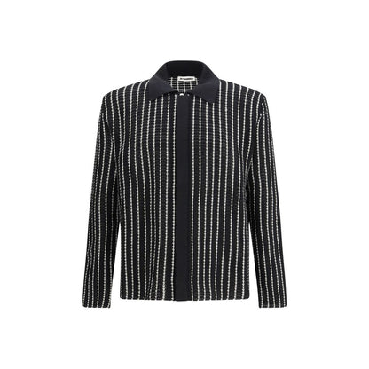 Cardigan Jil Sander in cotone nero