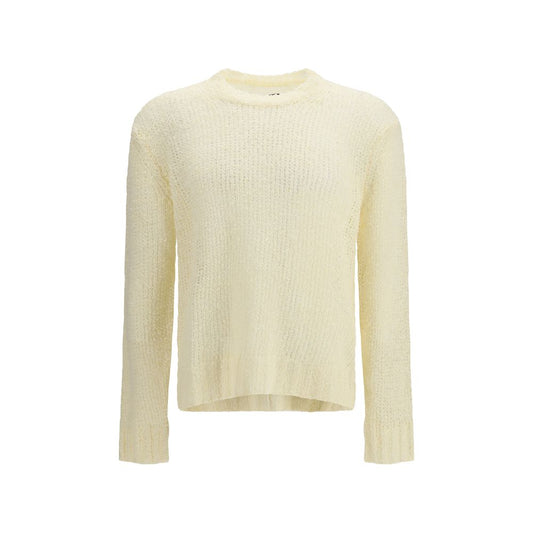 Felpa Jil Sander bicolore in lino