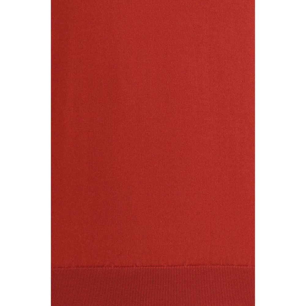 Brunello Cucinelli Red Cotton T-Shirt