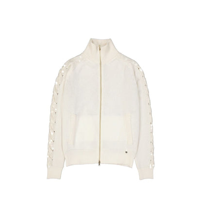 Cardigan Herno in cashmere bianco