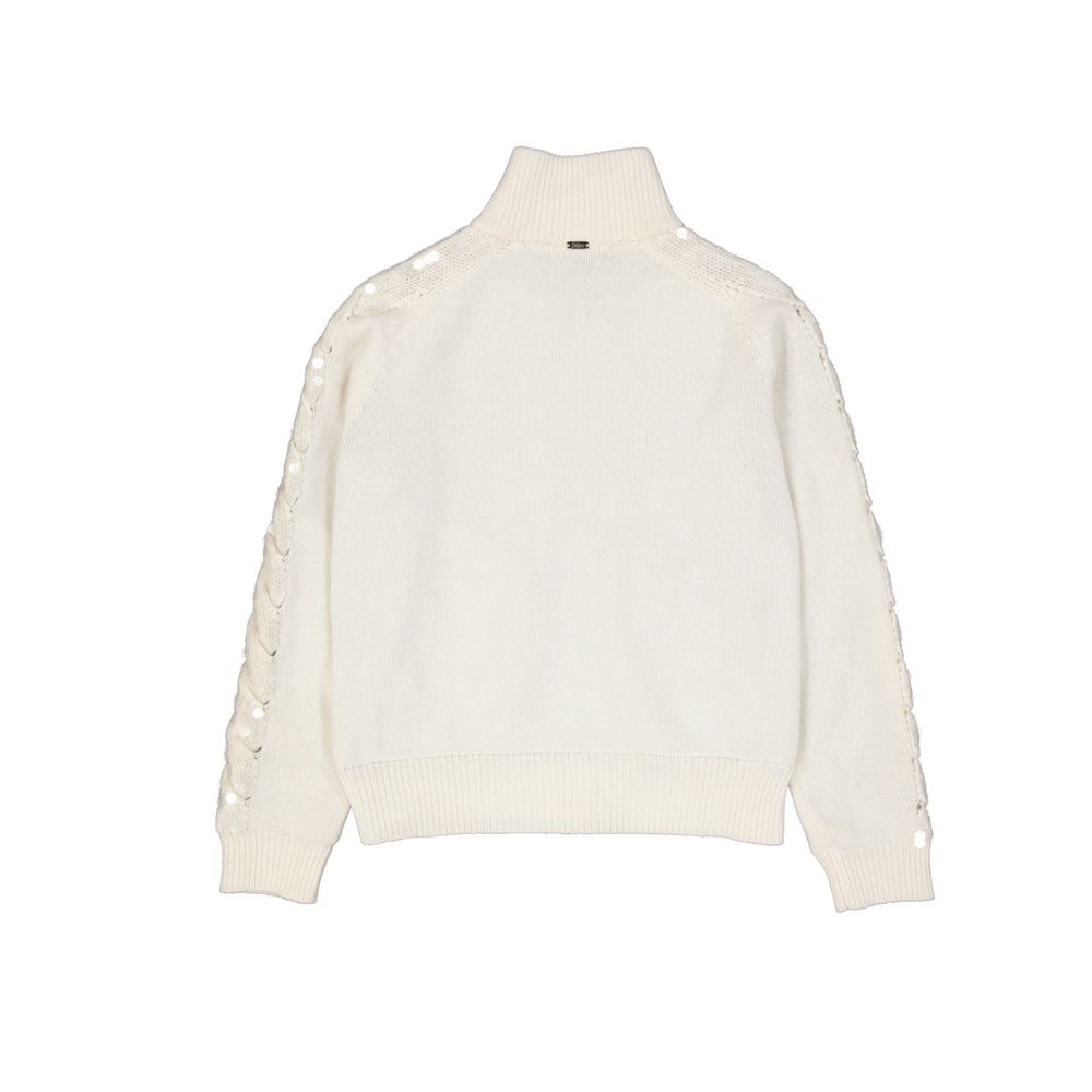 Gilet en cachemire blanc Herno