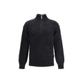 Sweat-shirt LAMINAR en coton noir