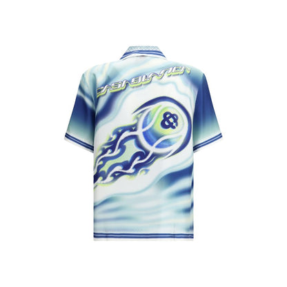 Camicia di seta multicolore Casablanca