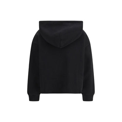 Felpa MM6 in Cotone Nero