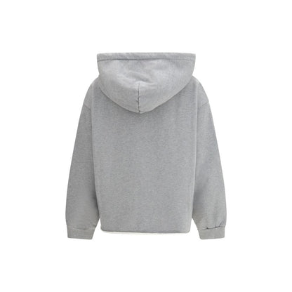 MM6 Felpa in cotone grigia