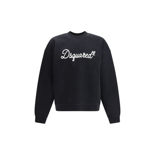 Felpa Dsquared² in cotone nero