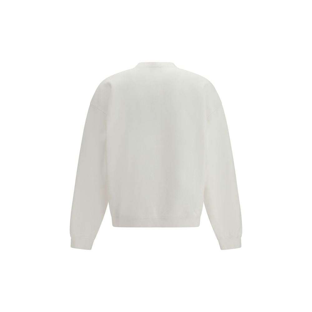 Sweat-shirt en coton blanc Dsquared²