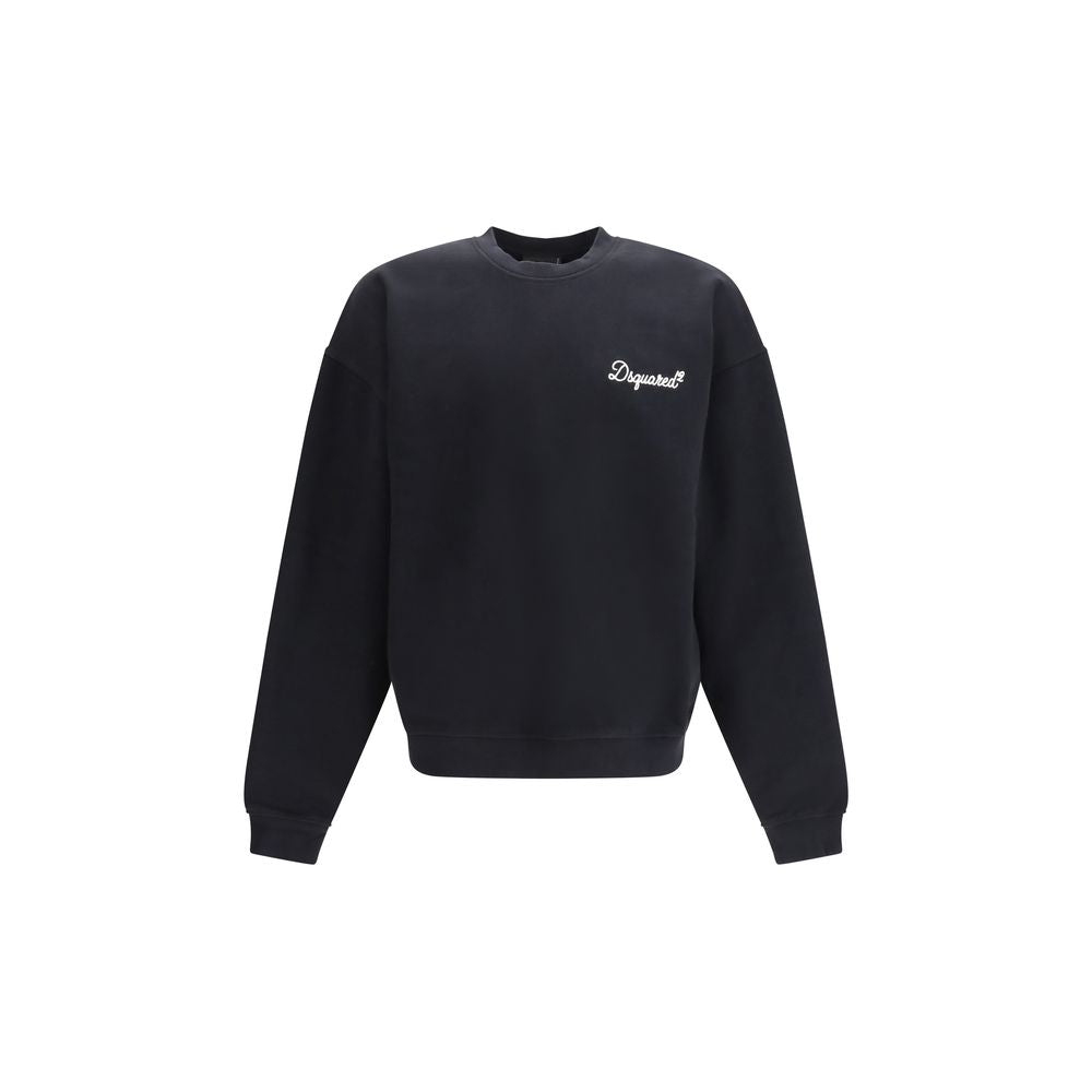 Felpa Dsquared² in cotone nero