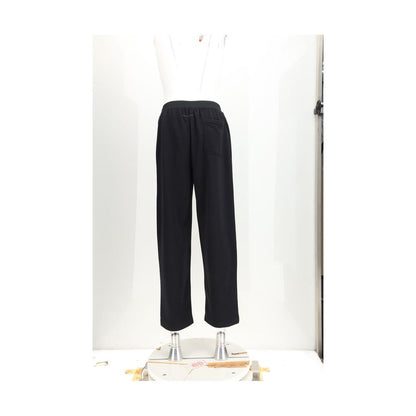 MM6 Pantaloni Casual Neri in Cotone
