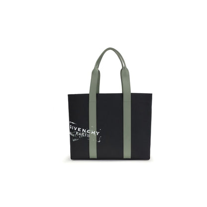 Borsa a tracolla Givenchy in cotone nero