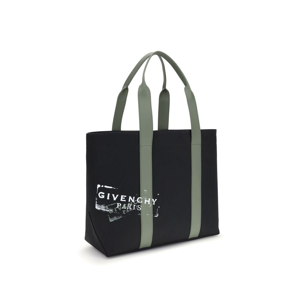 Borsa a tracolla Givenchy in cotone nero