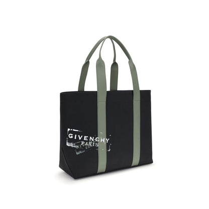 Borsa a tracolla Givenchy in cotone nero