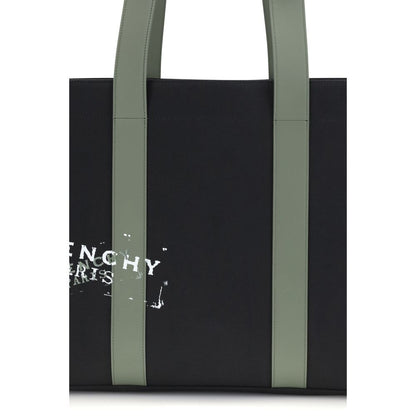 Borsa a tracolla Givenchy in cotone nero