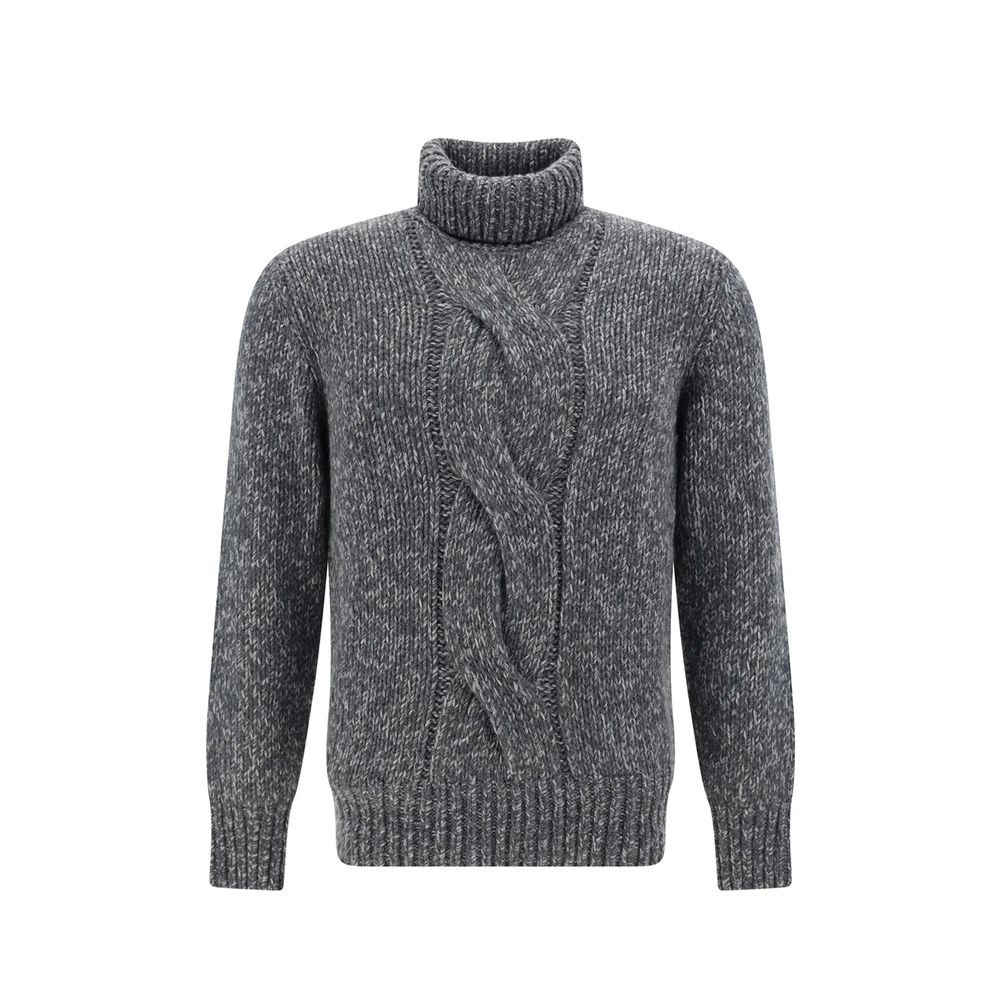 Brunello Cucinelli Maglione in Cashmere Grigio