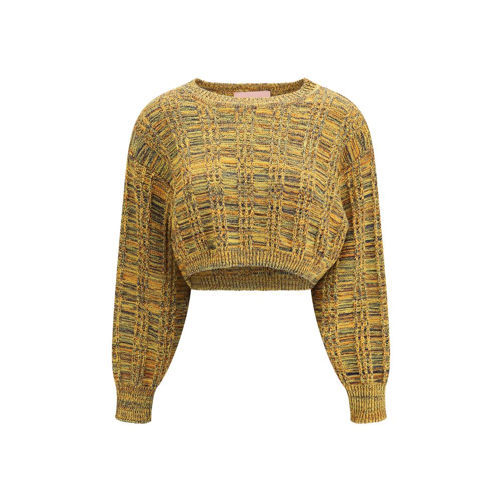 Sweat-shirt en coton Kristina Ti