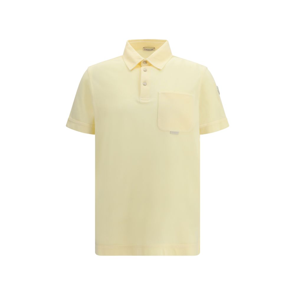Polo en coton Moncler