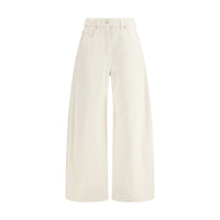 Pantalon décontracté Brunello Cucinelli en coton beige