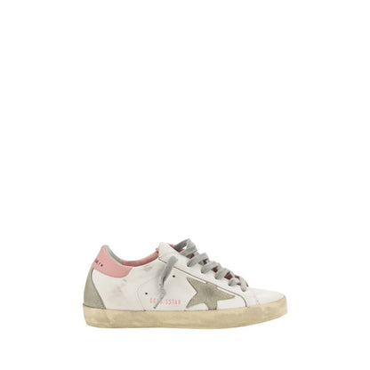 Golden Goose White Calf Leather Bos Taurus Sneakers basse