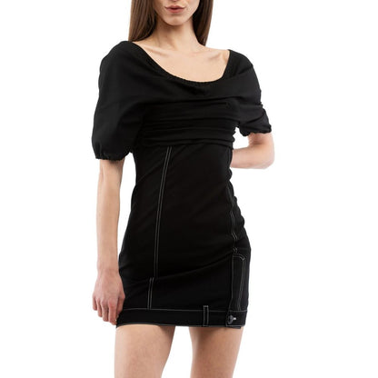 Moschino Abito casual in cotone nero