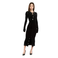 Moschino Abito casual in cotone nero