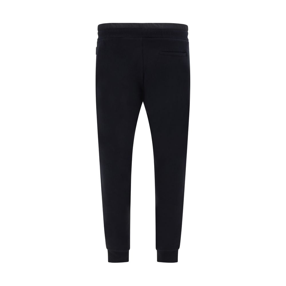 Philipp Plein Pantaloni Della Tuta Neri In Cotone (Pantaloni da Allenamento)