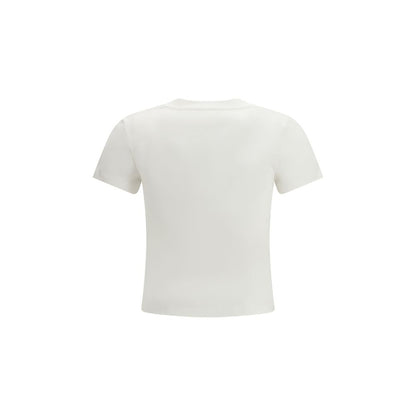 Maglietta in cotone bianco MM6