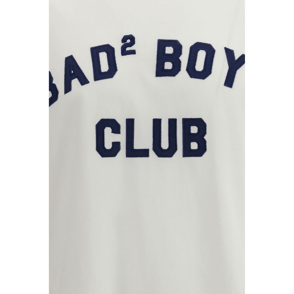 T-shirt bianca in cotone Dsquared²
