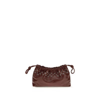 Borsa Clutch Pierre Hardy in Pelle di Vitello Bordeaux Bos Taurus