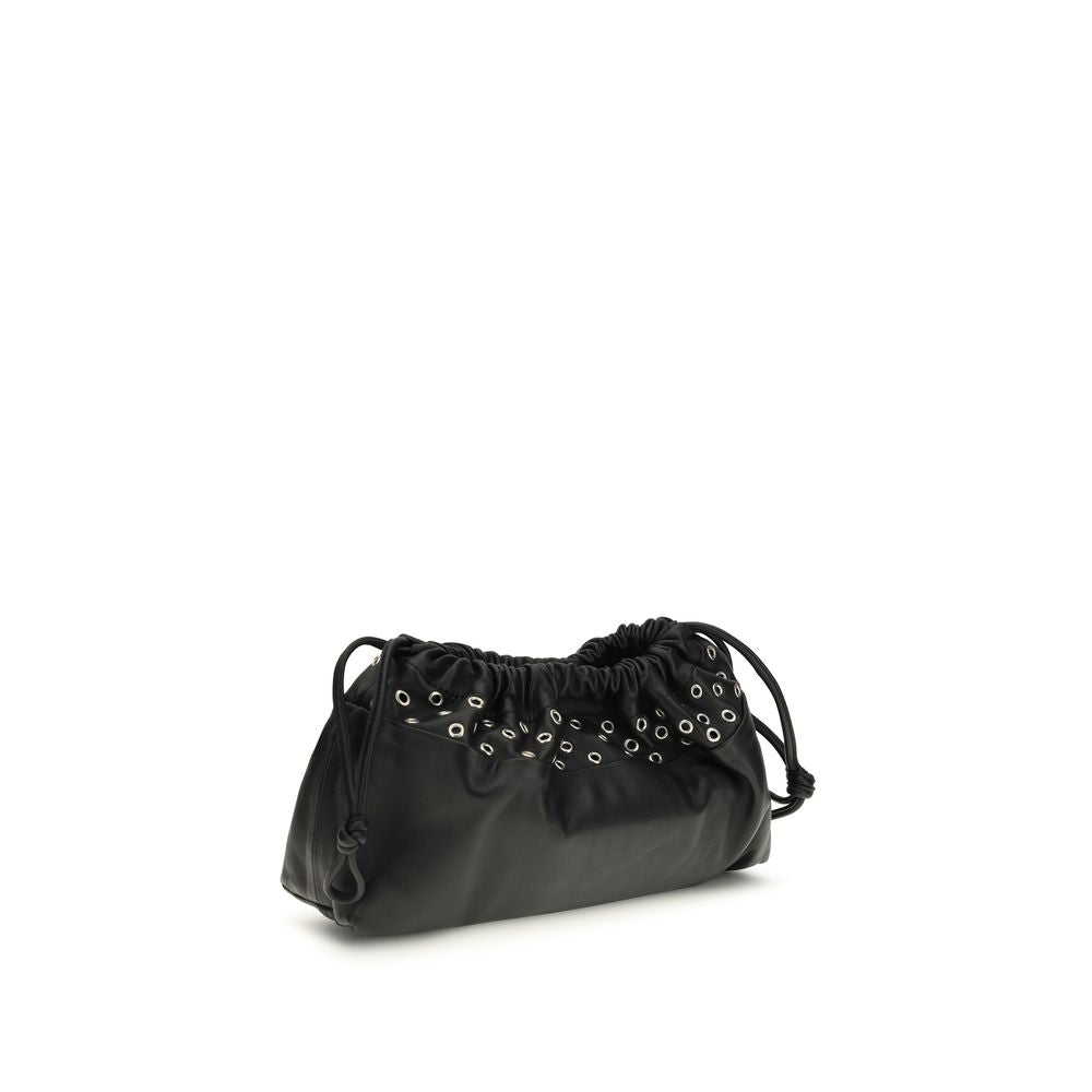Sac à main Pierre Hardy en cuir de veau noir Bos Taurus